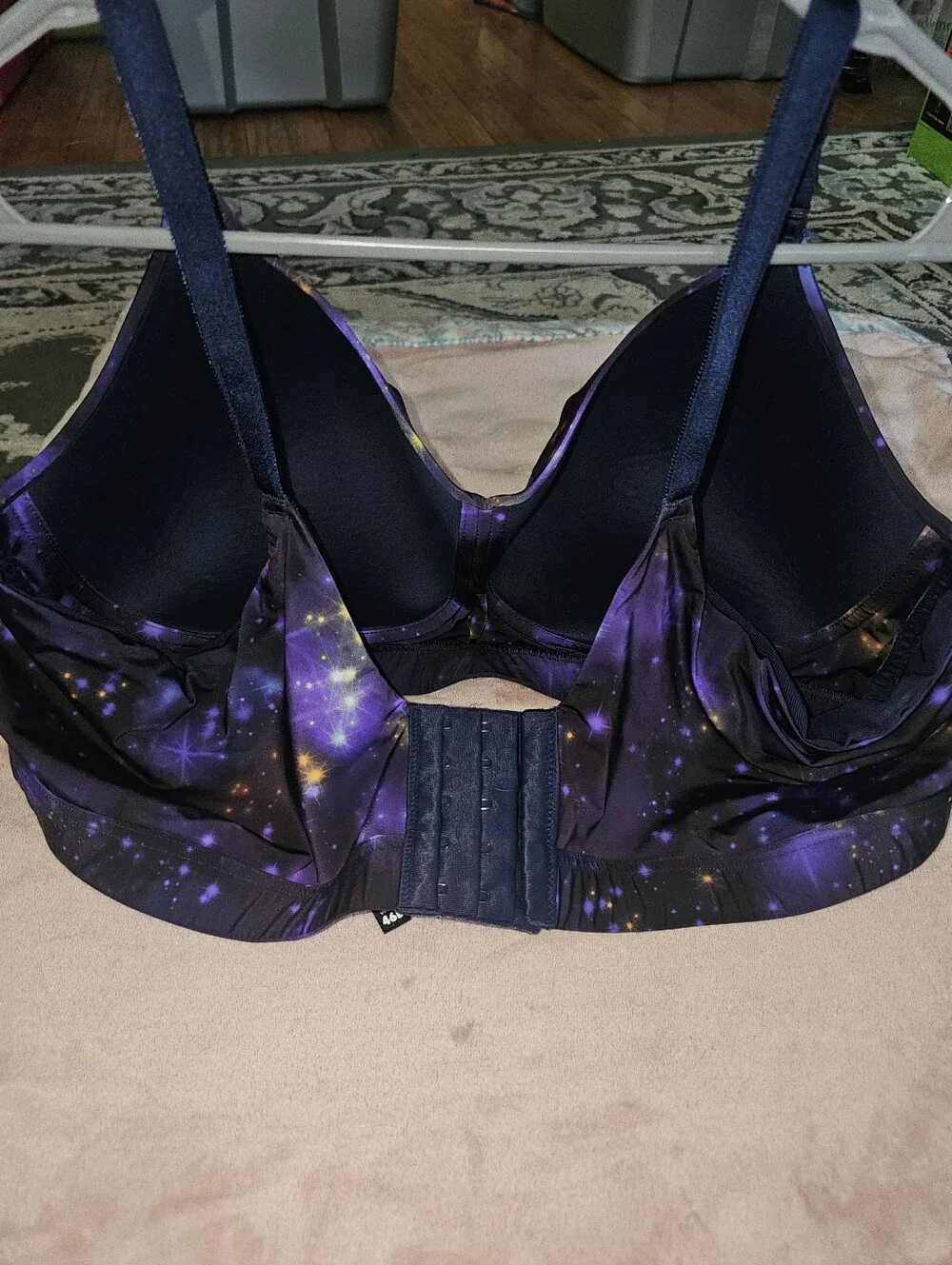 Torrid Bra 46B Purple Galaxy